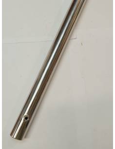 Candelero inoxidable 740mm base diam. 30mm 2