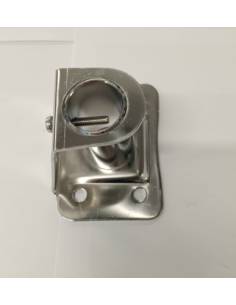 Tintero inoxidable para candelero tubo de 25mm