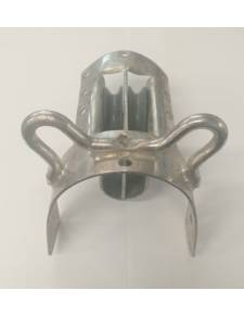 Reenvio salida mastil en inox con cancamos