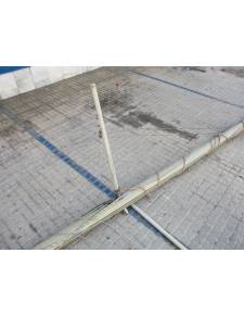 Mastil 8,70mts aluminio con jarcia y cabulleria