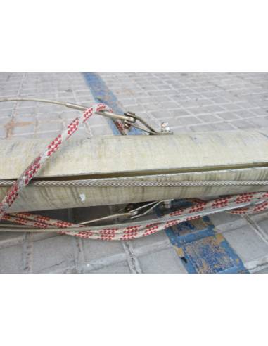Mastil 8,70mts aluminio con jarcia y cabulleria