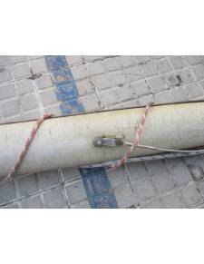 Mastil 8,70mts aluminio con jarcia y cabulleria