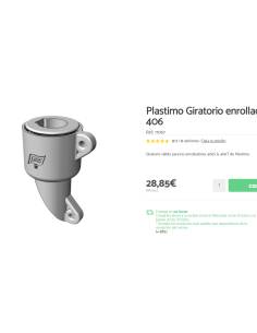 Plastimo Giratorio válido para los enrolladores 406S &... 2