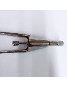 Terminale tangon en laiton chrome à piston bateau classique 2