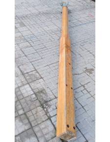 Botalón madera macizo L 3.70,ts