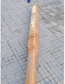 Botalón madera macizo L 3.70,ts
