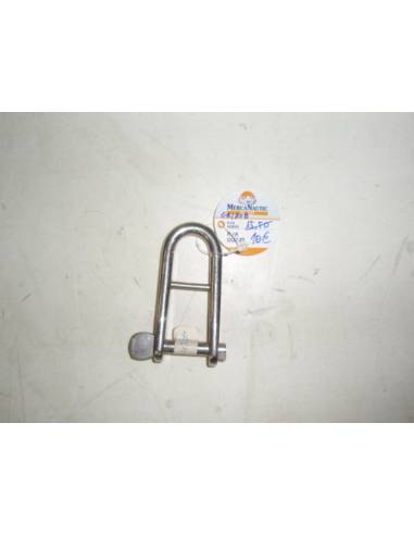 Automatischer Schäkel + 8 mm Edelstahlstift