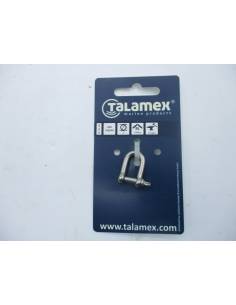 Grillete recto inox 4mm TALAMEX 640kgs