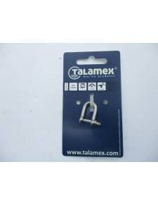 Grillete recto inox 4mm TALAMEX 640kgs
