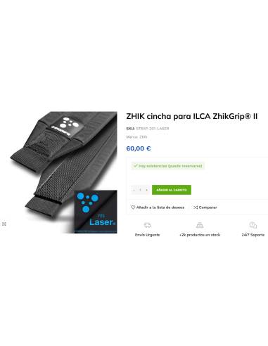 Zhik cincha ILCA para laser