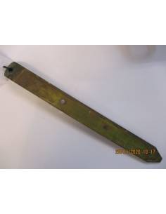 Plaque en bronze 26,5 cm de long.