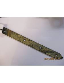 Plaque en bronze 26,5 cm de long.