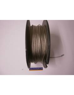 Gréement câble inox 3mm pvp/mts