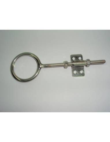 Anilla inox 185mm c/base  inox  outlet