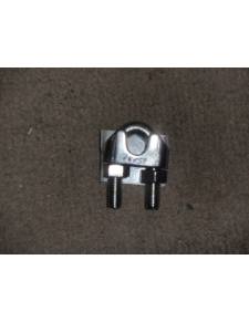 Stainless steel stirrup cable holder for 10mm cable outlet