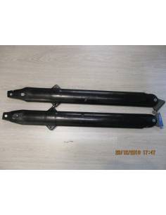 Set port/starboard jockey pole with pulleys