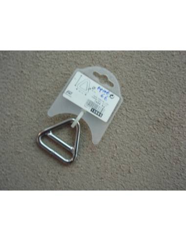 Triangle inox avec barre transversale 40mm
