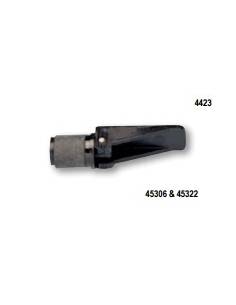 Expansion plug for transom 25mm black