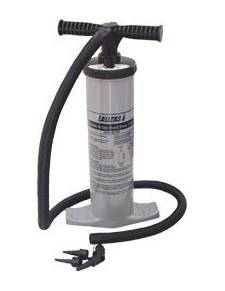 Double action inflation pump