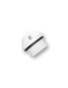 Drain plug, white