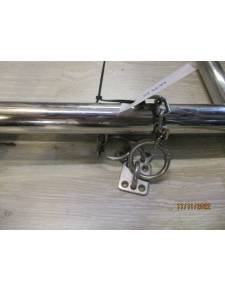 Juego soportes neumatica inox regulables