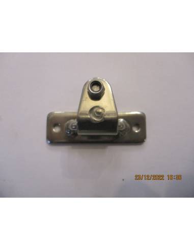Fixation collier de bôme base inox 6x2cm