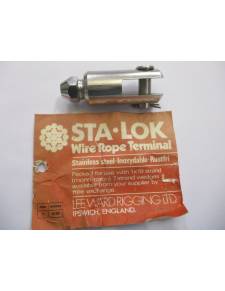 Terminal STA.LOK 7mm cable 1x19 inox