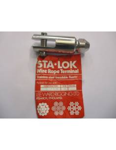 Terminal STA.LOK 10 mm cable 1x19 inox 2