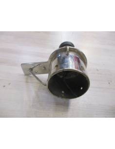 Terminal de mât en acier inoxydable de 80 mm. entier