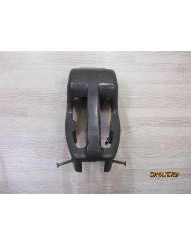 Cabezal botavara aluminio empotrable 10x14 cm.