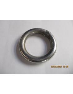 8 mm stainless steel ring.