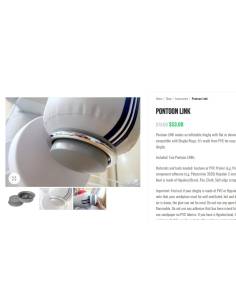 Dinghy ring pontoon link