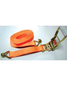 Cincha con tensor y doble gancho 50mm, 8m, 5000kgs