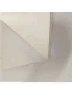Tissu / patchs en PVC blanc 2