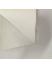 Tissu / patchs en PVC blanc