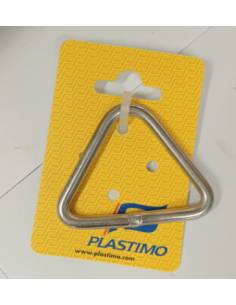 Triangulo inox 6mm 43x31mm