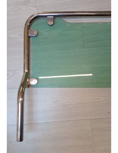 Pare-brise pour console métacrilate/inox