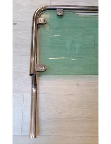 Parabrezza per console metacrilato/inox
