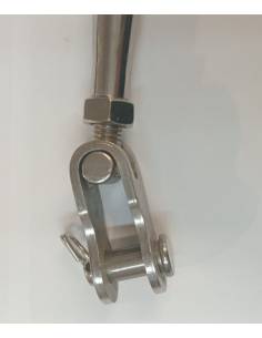 Tensor inox 316 toggle y terminacion prensar bulon 12mm 2