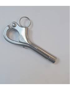 Gancho pelicano inox 316  100x8mm 