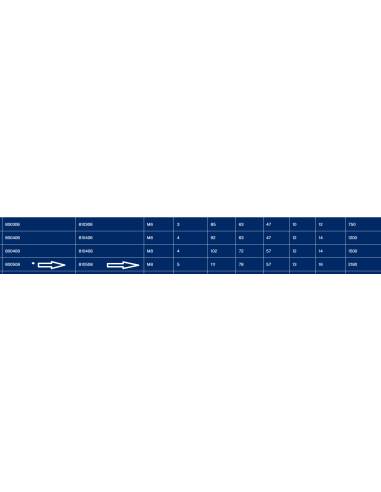 Blue wave Terminales de rosca sin engarce 800508