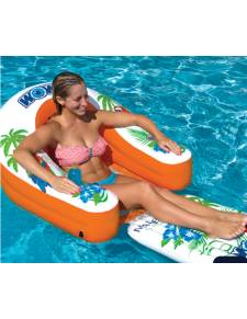 WOW malibu is a reclining chair with high backrest and footrest
