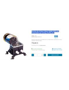 Pompe jabsco 36680-2010 Pompe de cale à entraînement par... 2