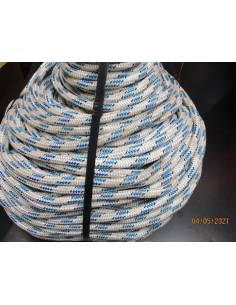 Cape short cruise 14mm white/blue braided 2