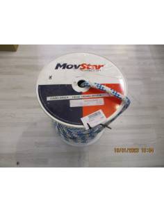 Cabo driza MV BRAID 24C 14mm pvp/mts bianco, blu 2