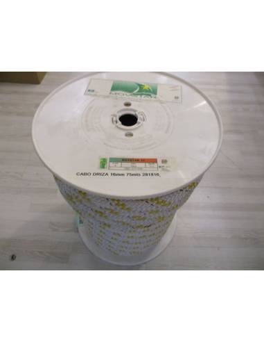 Halyard rope MV BRAID 24C 16mm pvp/mts white...