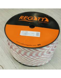 Driza alta gama Regatta 8mm TITANIC  Blanco-rojo