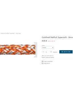 Gottifredi Maffioli caporal dyneema 6.5 mm SUPERSWIFT... 2