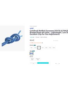 Gottifredi maffioli caporal dyneema ultragrip 78 6mm 2
