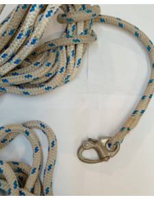 Escota spinnaker 18mts/10mm con mosquetón